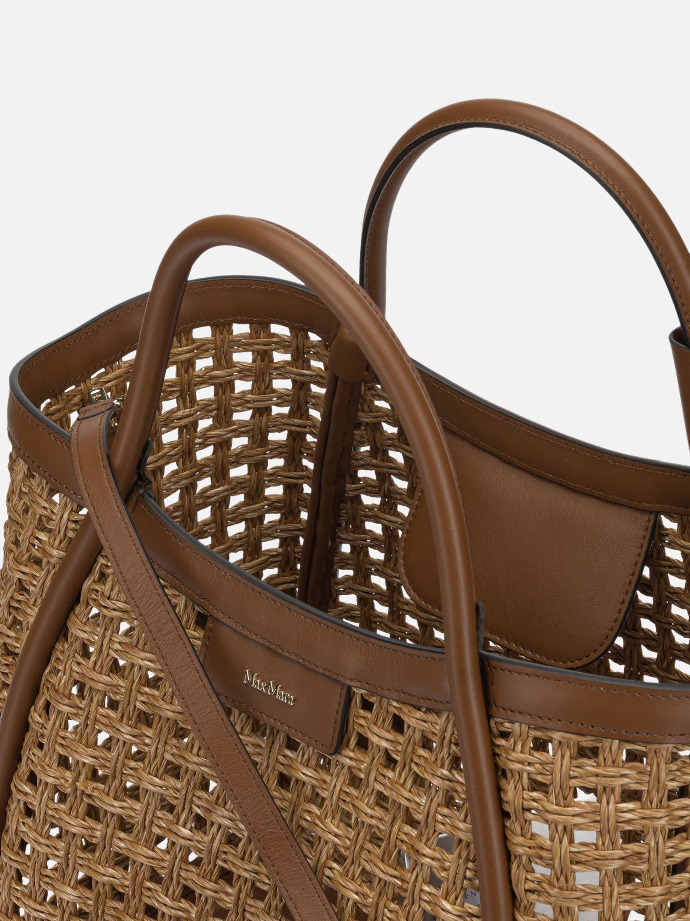 Borse medie 100% polyamide - Lining: 52% cotton 27% polyamide 21% linen Beige - Max Mara Donna | PDP | VIETTI Online Store | Zoom-Modal_5