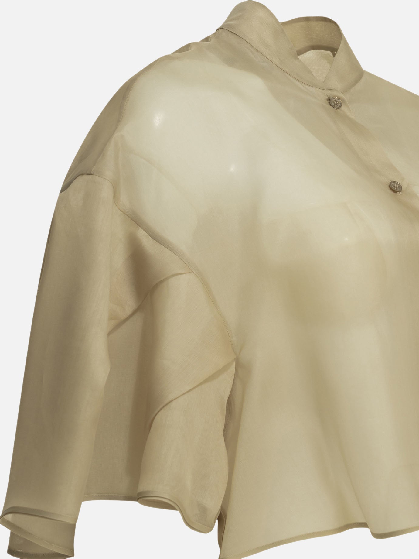 Blouses Solid colour Beige - Max Mara Women | PDP | VIETTI Online Store | Zoom-Modal_6