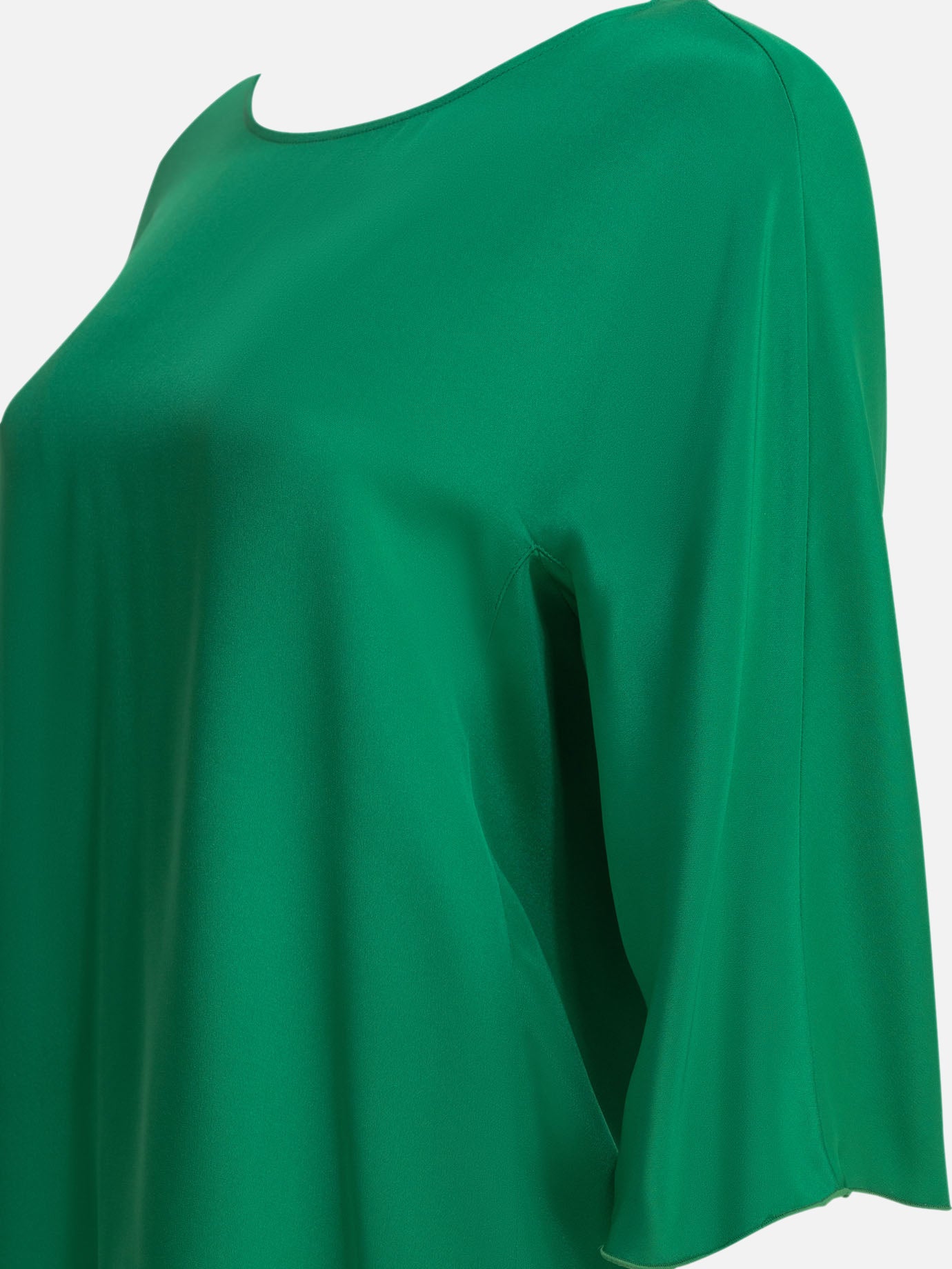 Blouses Solid colour Green - Max Mara Pianoforte Women | PDP | VIETTI Online Store | Zoom-Modal_4