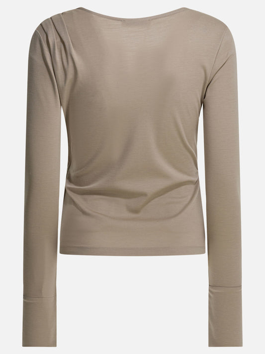 V neck sweaters Solid colour Beige - Max Mara Pure Women | PLP | VIETTI Online Store | 2
