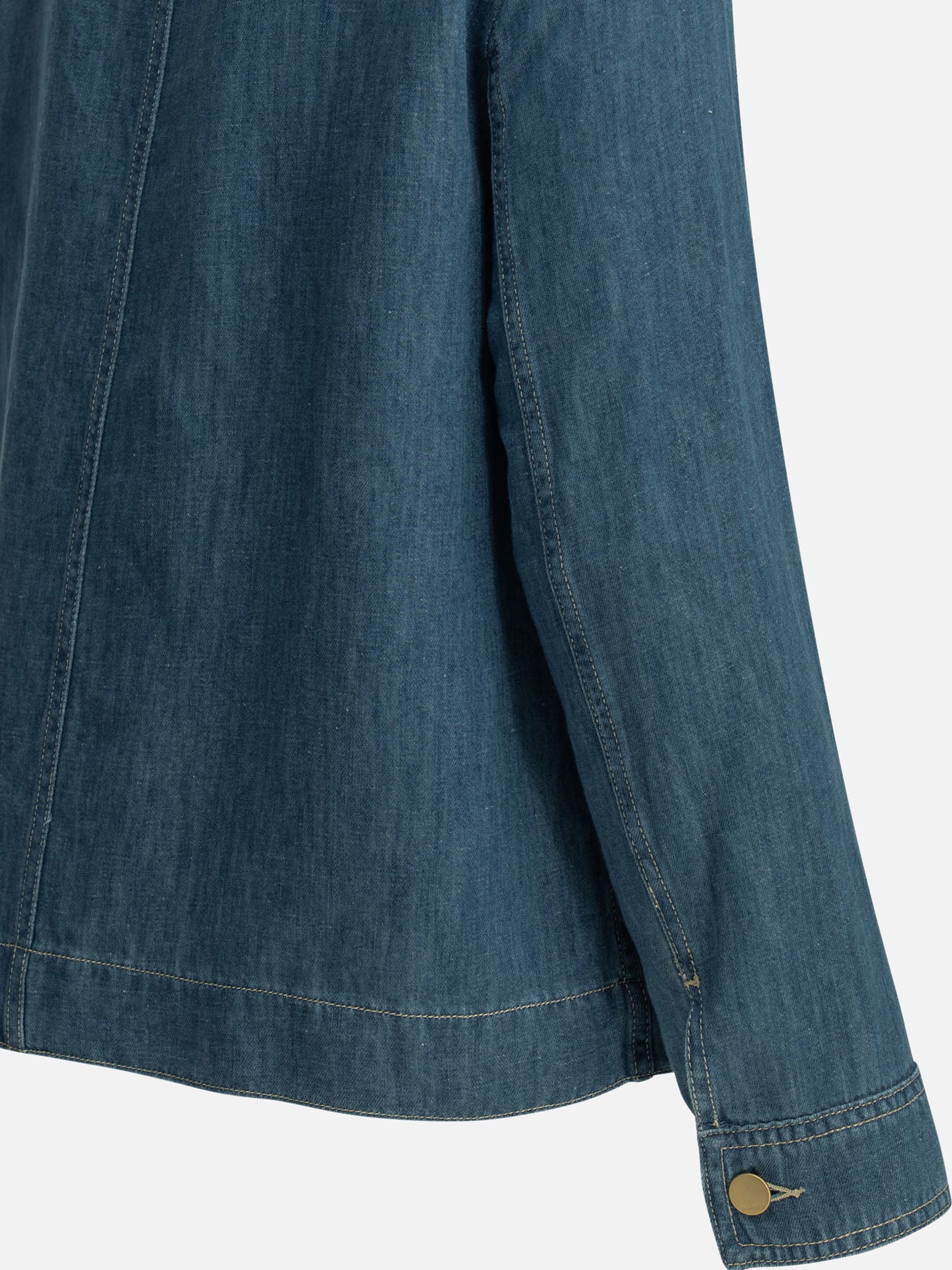 Casual shirts Solid colour Blue - Max Mara S Women | PDP | VIETTI Online Store | Zoom-Modal_4