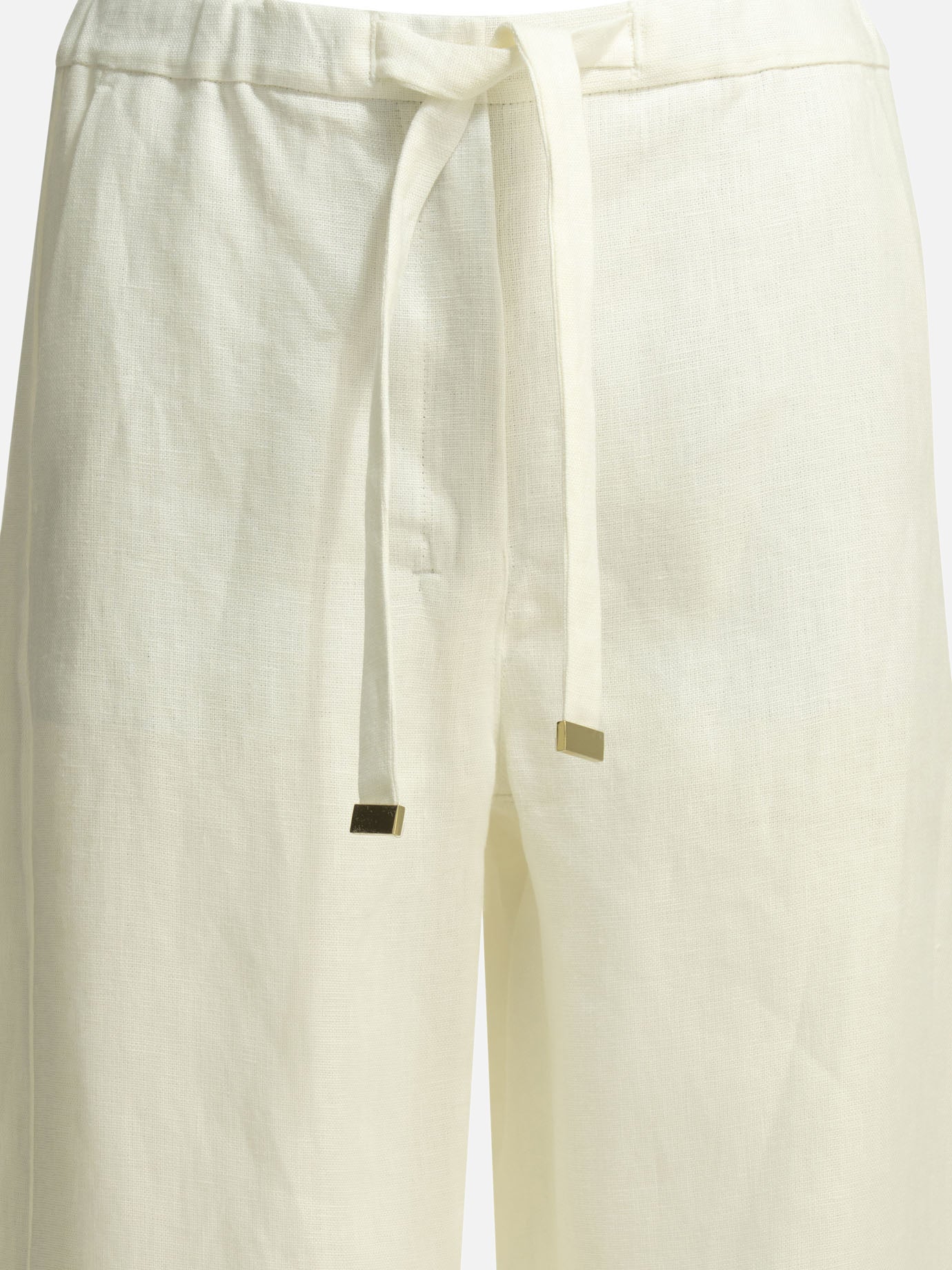 Leisure trousers Solid colour White - Max Mara S Women | PDP | VIETTI Online Store | Zoom-Modal_4