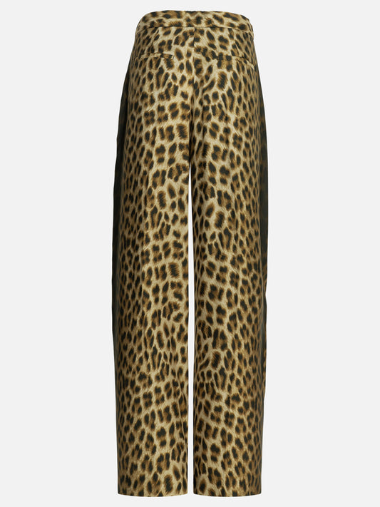 Leisure trousers Animal print Brown - Max Mara Sportmax Women | PLP | VIETTI Online Store | 2