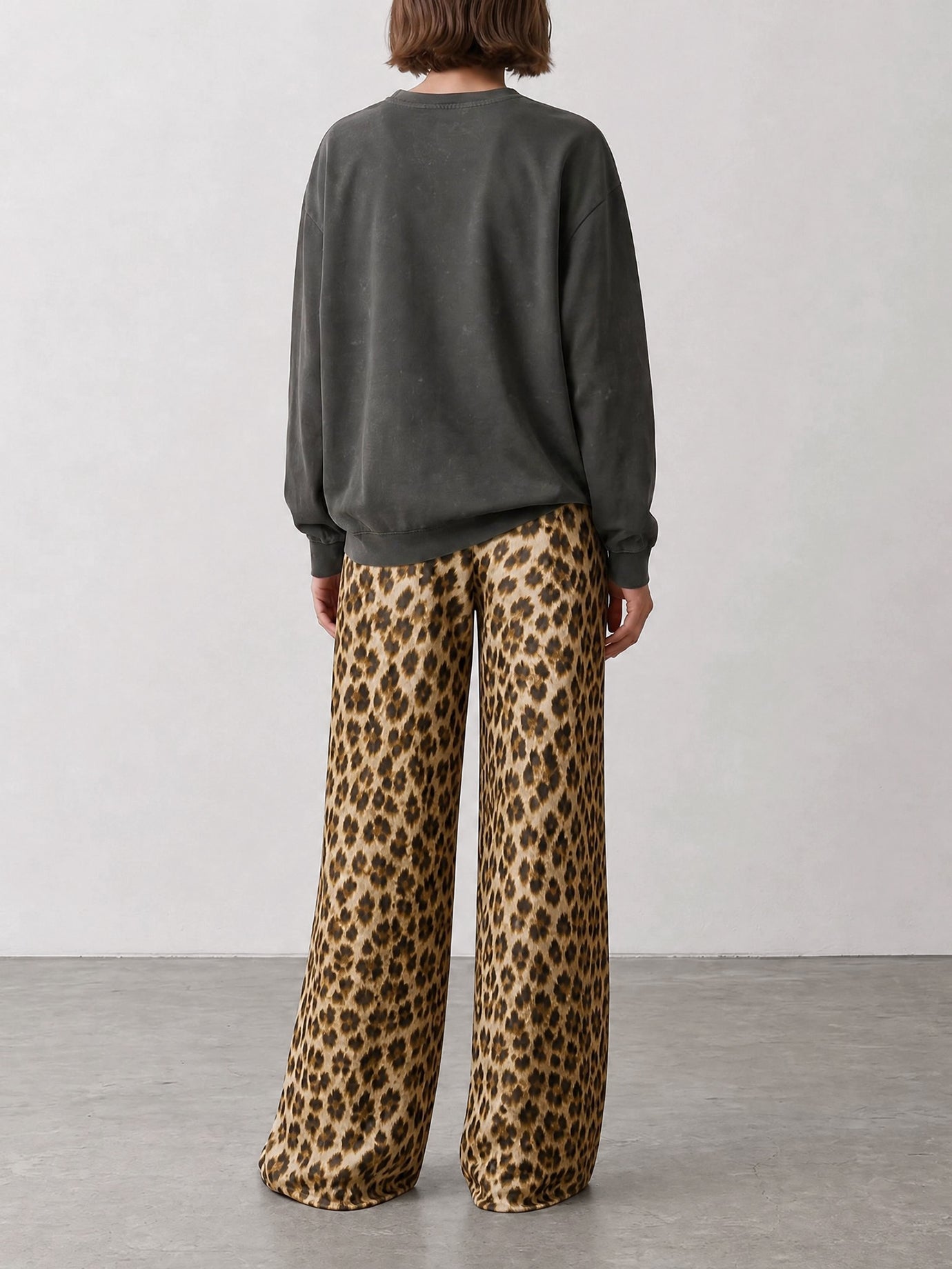 Leisure trousers Animal print Brown - Max Mara Sportmax Women | PDP | VIETTI Online Store | Zoom-Modal_6