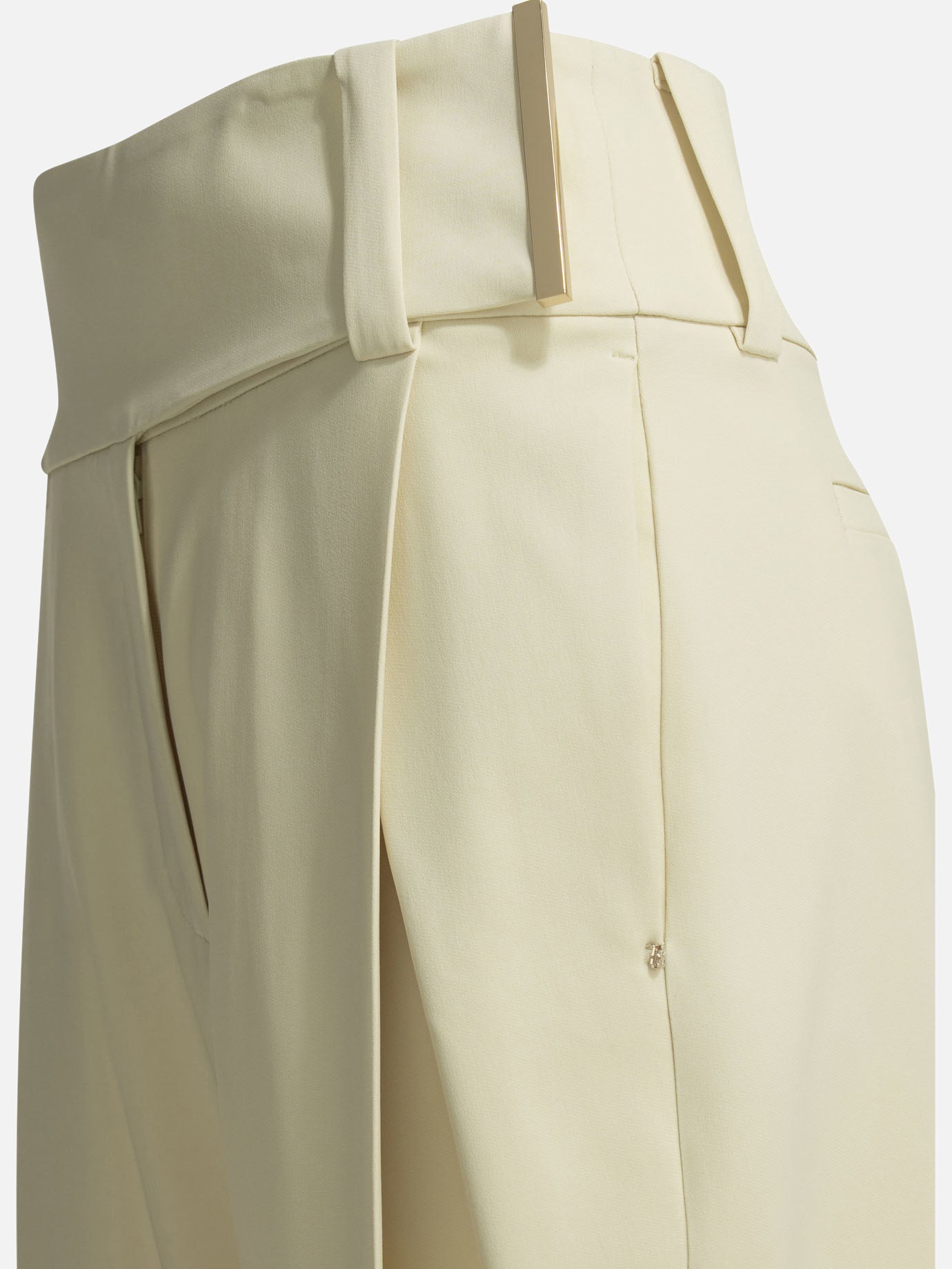 Tailored trousers Solid colour White - Max Mara Sportmax Women | PDP | VIETTI Online Store | Zoom-Modal_4