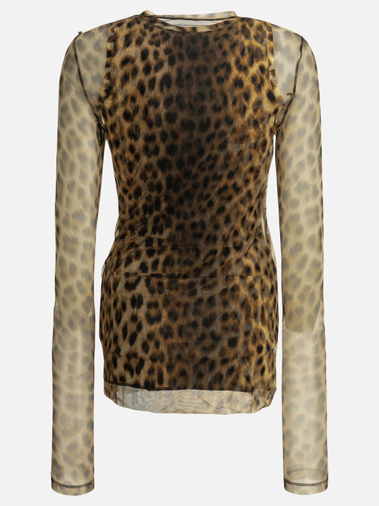 Casual tops Animal print Brown - Max Mara Sportmax Women | PLP | VIETTI Online Store | 2