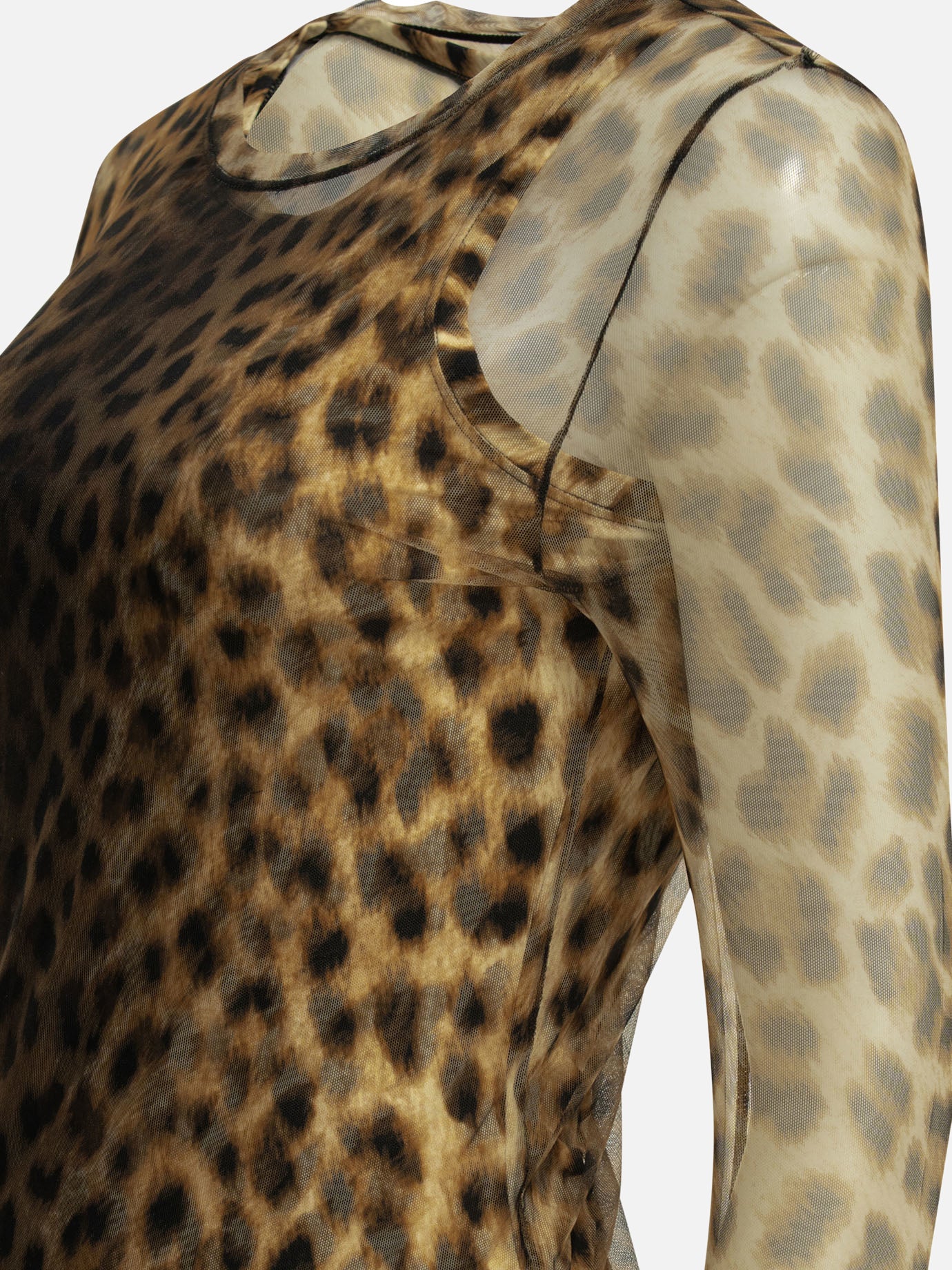 Top casual Animal print Marrone - Max Mara Sportmax Donna | PDP | VIETTI Online Store | Zoom-Modal_4