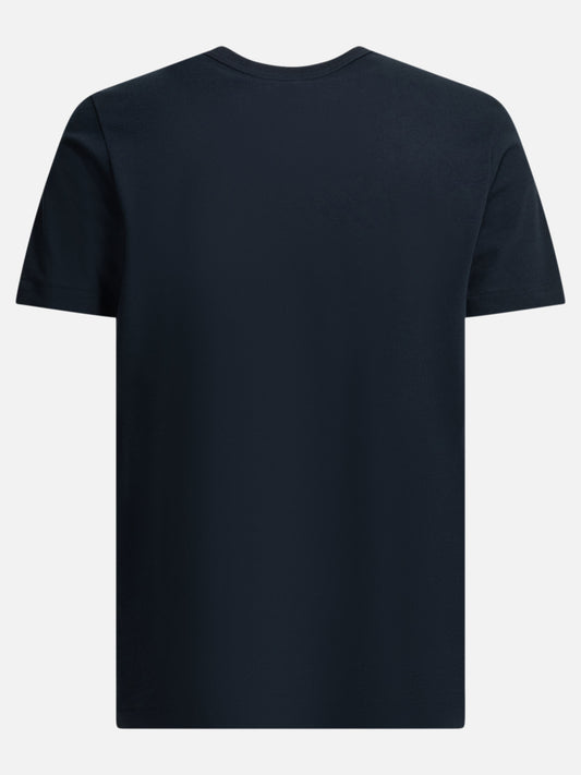 Crewneck t-shirts Solid colour Blue - Merz b. Schwanen Men | PLP | VIETTI Online Store | 2
