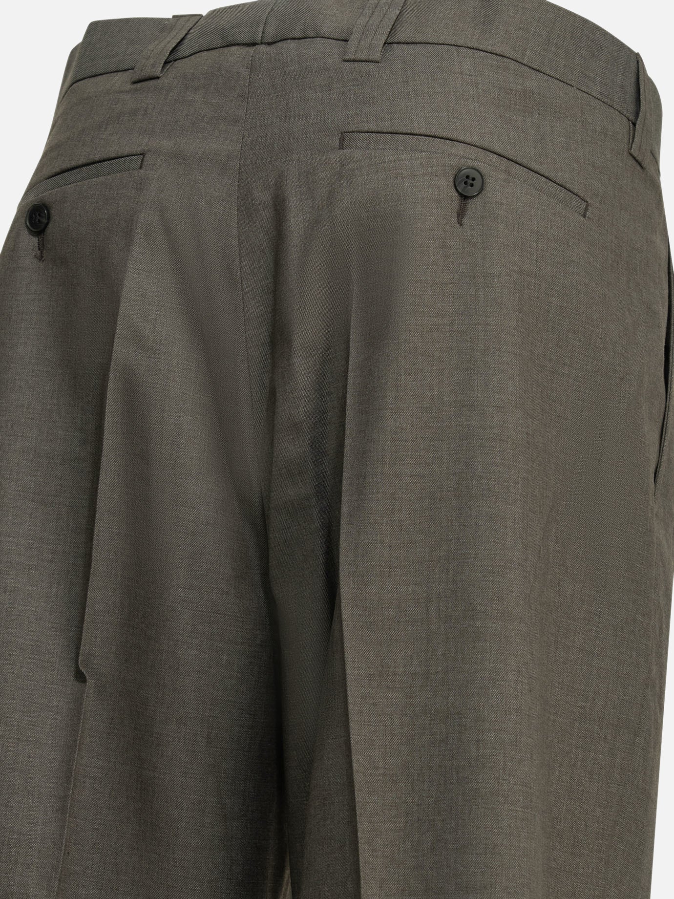 Tailored trousers Solid colour Brown - MFPEN Men | PDP | VIETTI Online Store | Zoom-Modal_4
