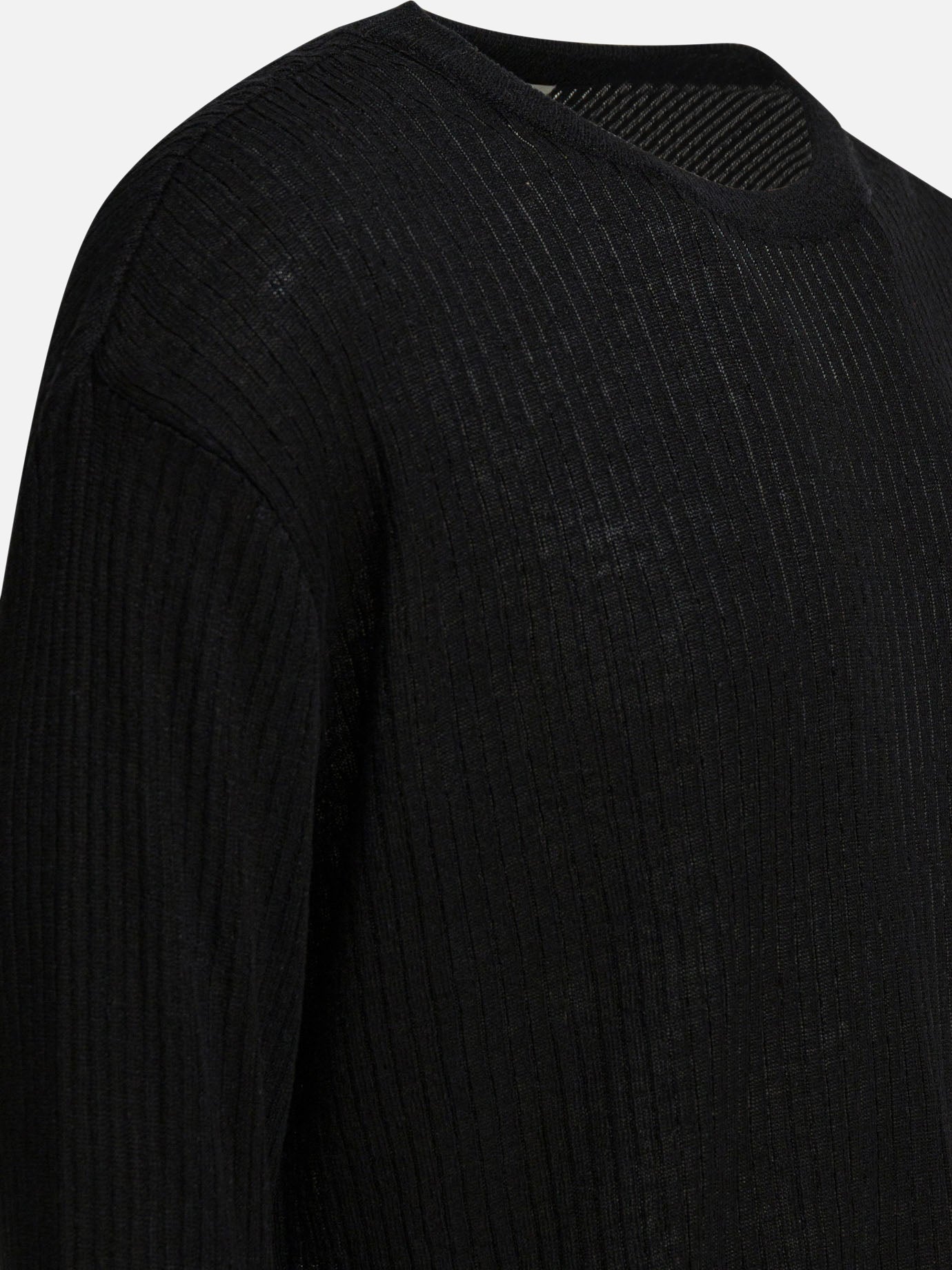 Crewneck sweaters Solid colour Black - MFPEN Men | PDP | VIETTI Online Store | Zoom-Modal_4