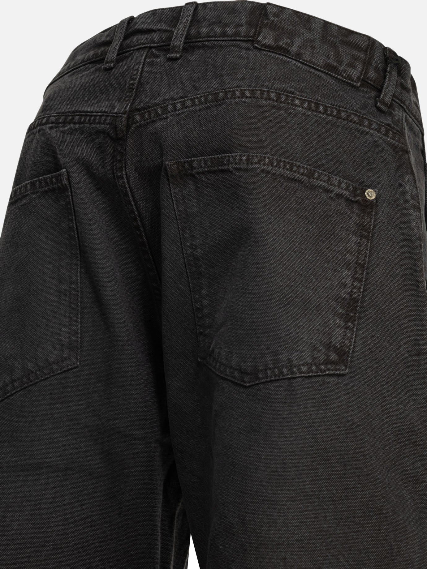 Straight-leg jeans Solid colour Black - MFPEN Men | PDP | VIETTI Online Store | Zoom-Modal_4