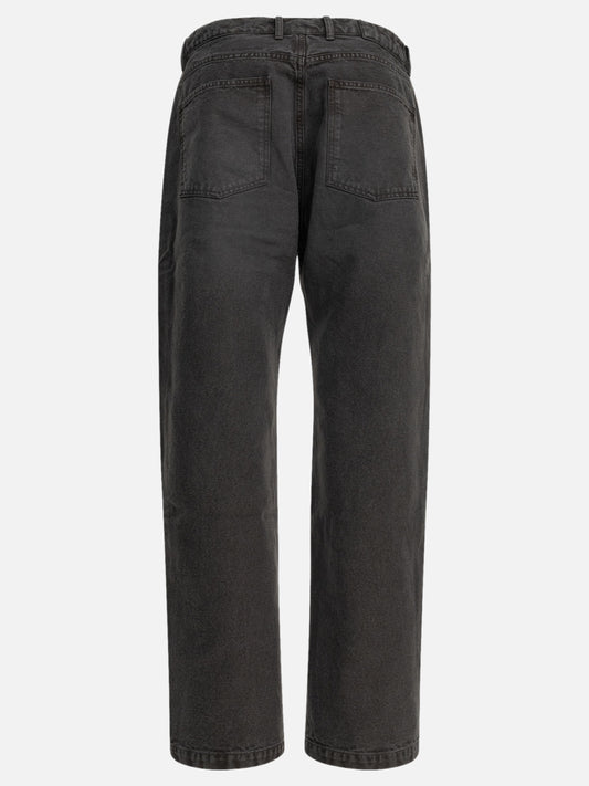 Straight-leg jeans Solid colour Grey - MFPEN Men | PDP | VIETTI Online Store | 2
