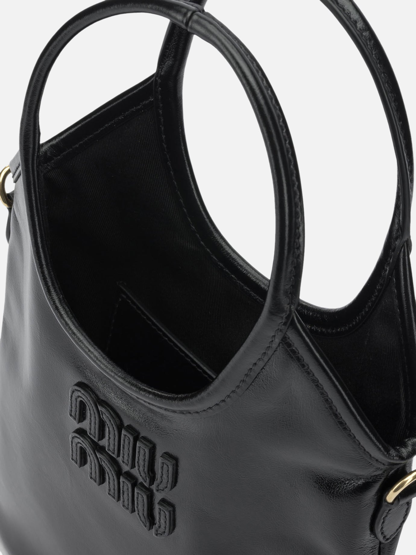 Small bags 100% calf leather Black - Miu Miu Women | PDP | VIETTI Online Store | Zoom-Modal_5