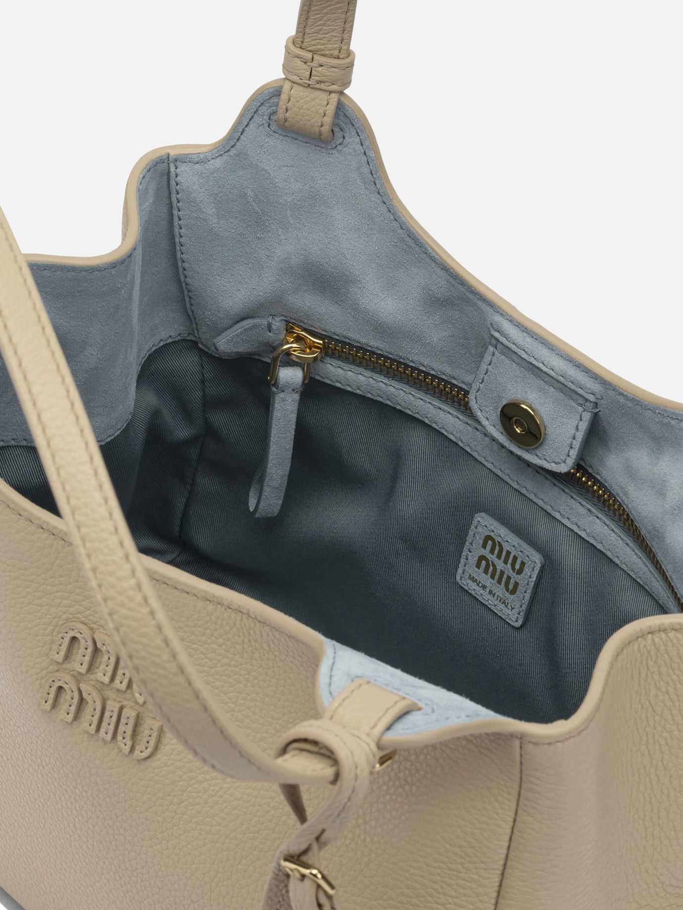 Borse medie 100% calf leather Beige - Miu Miu Donna | PDP | VIETTI Online Store | Zoom-Modal_5