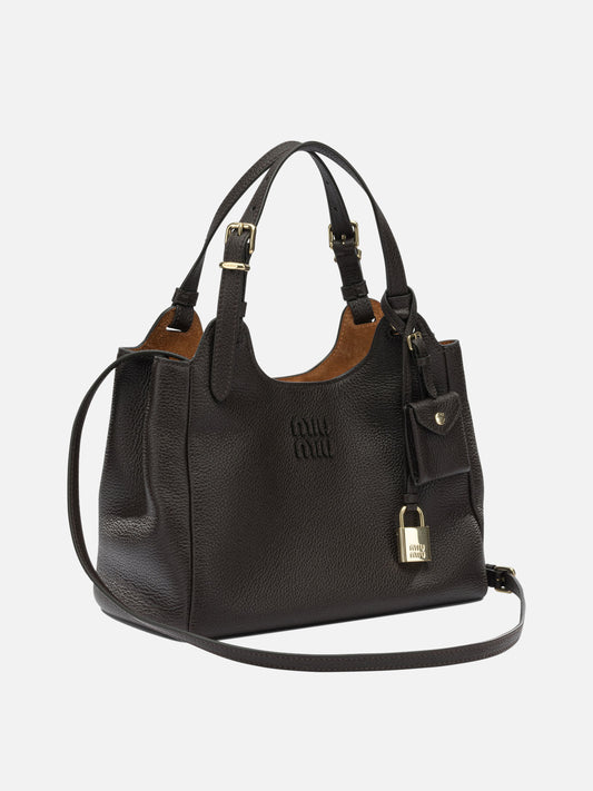 Small bags 100% calf leather Brown - Miu Miu Women | PLP | VIETTI Online Store | 2