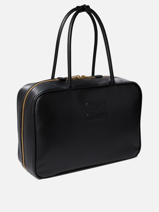 Medium bags 100% calf leather Black - Miu Miu Women | PLP | VIETTI Online Store | 2