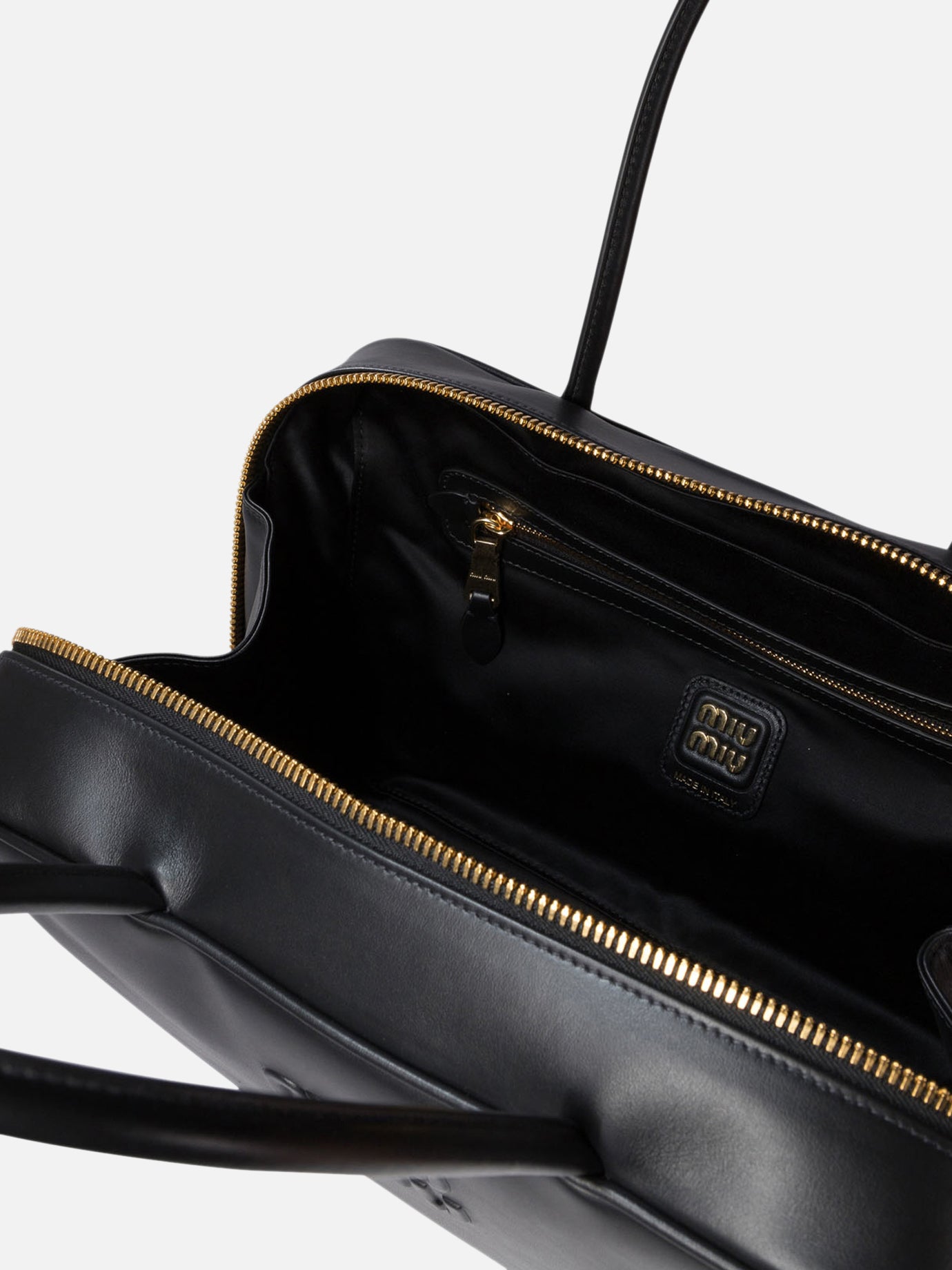 Medium bags 100% calf leather Black - Miu Miu Women | PDP | VIETTI Online Store | Zoom-Modal_5