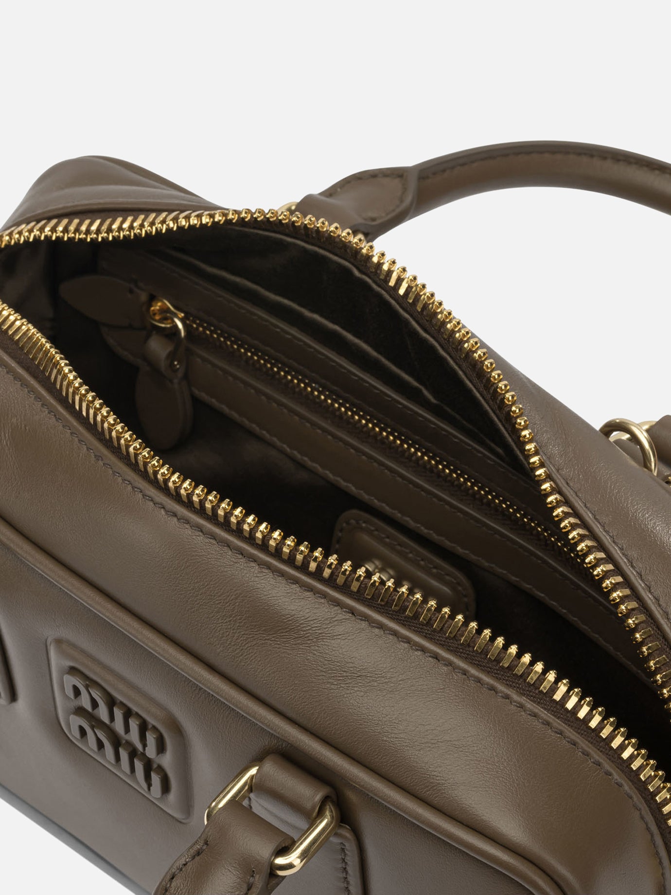Small bags 100% calf leather Brown - Miu Miu Women | PDP | VIETTI Online Store | Zoom-Modal_5