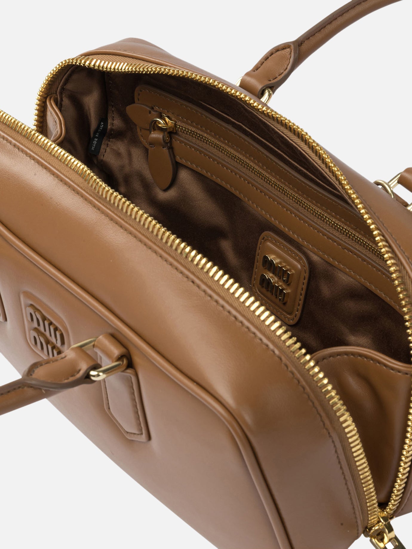 Small bags 100% calf leather Brown - Miu Miu Women | PDP | VIETTI Online Store | Zoom-Modal_5