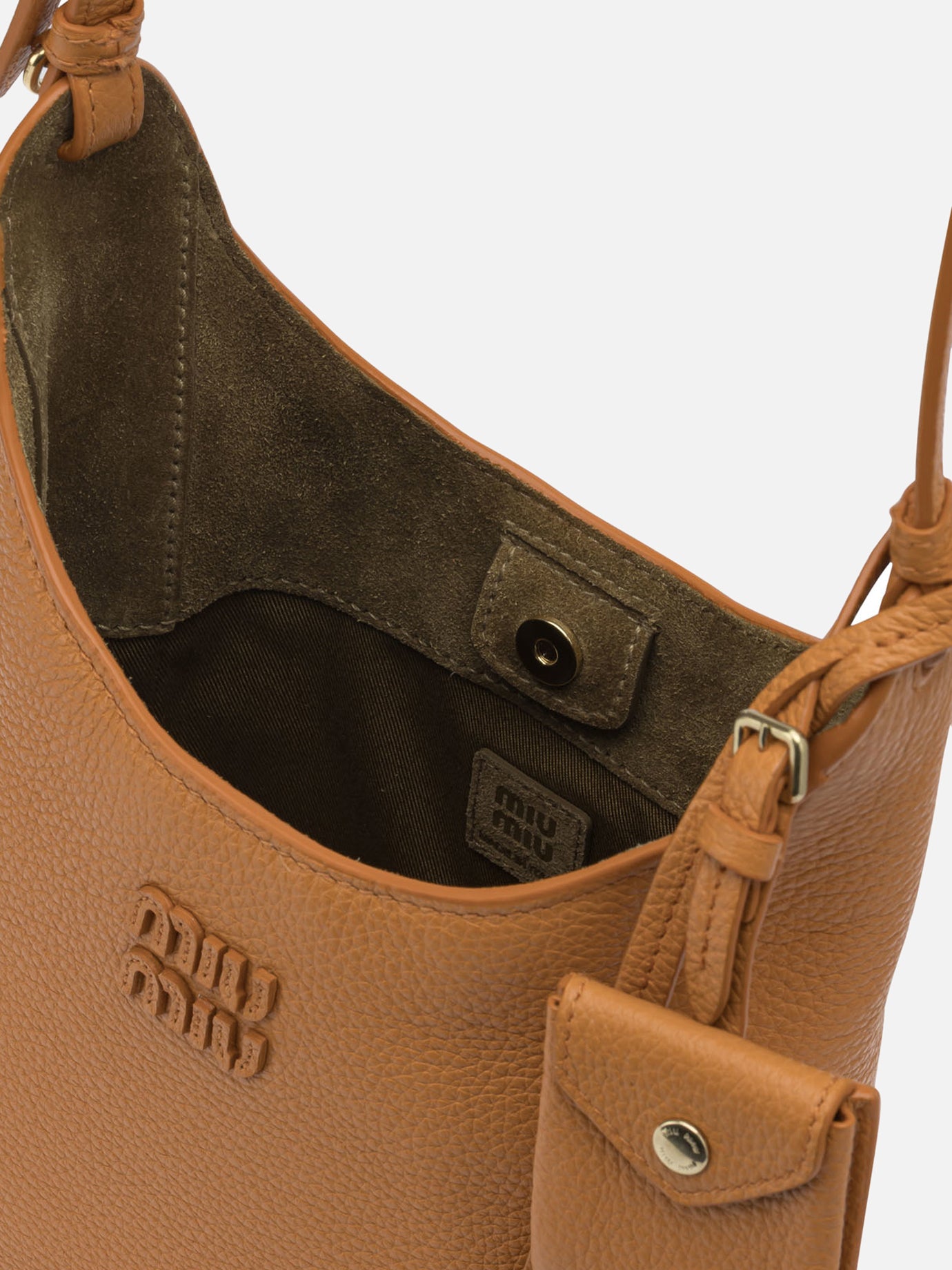 Small bags 100% calf leather Brown - Miu Miu Women | PDP | VIETTI Online Store | Zoom-Modal_5