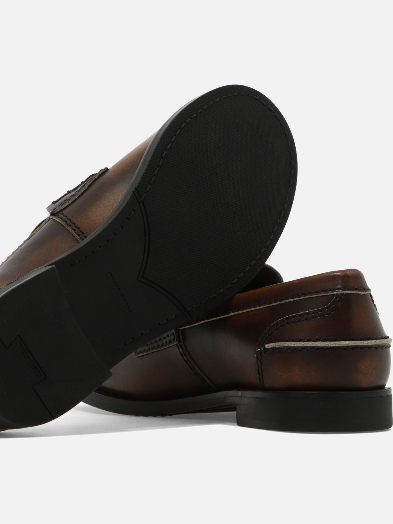 Loafers 100% calf leather Brown - Miu Miu Women | PDP | VIETTI Online Store | Zoom-Modal_5
