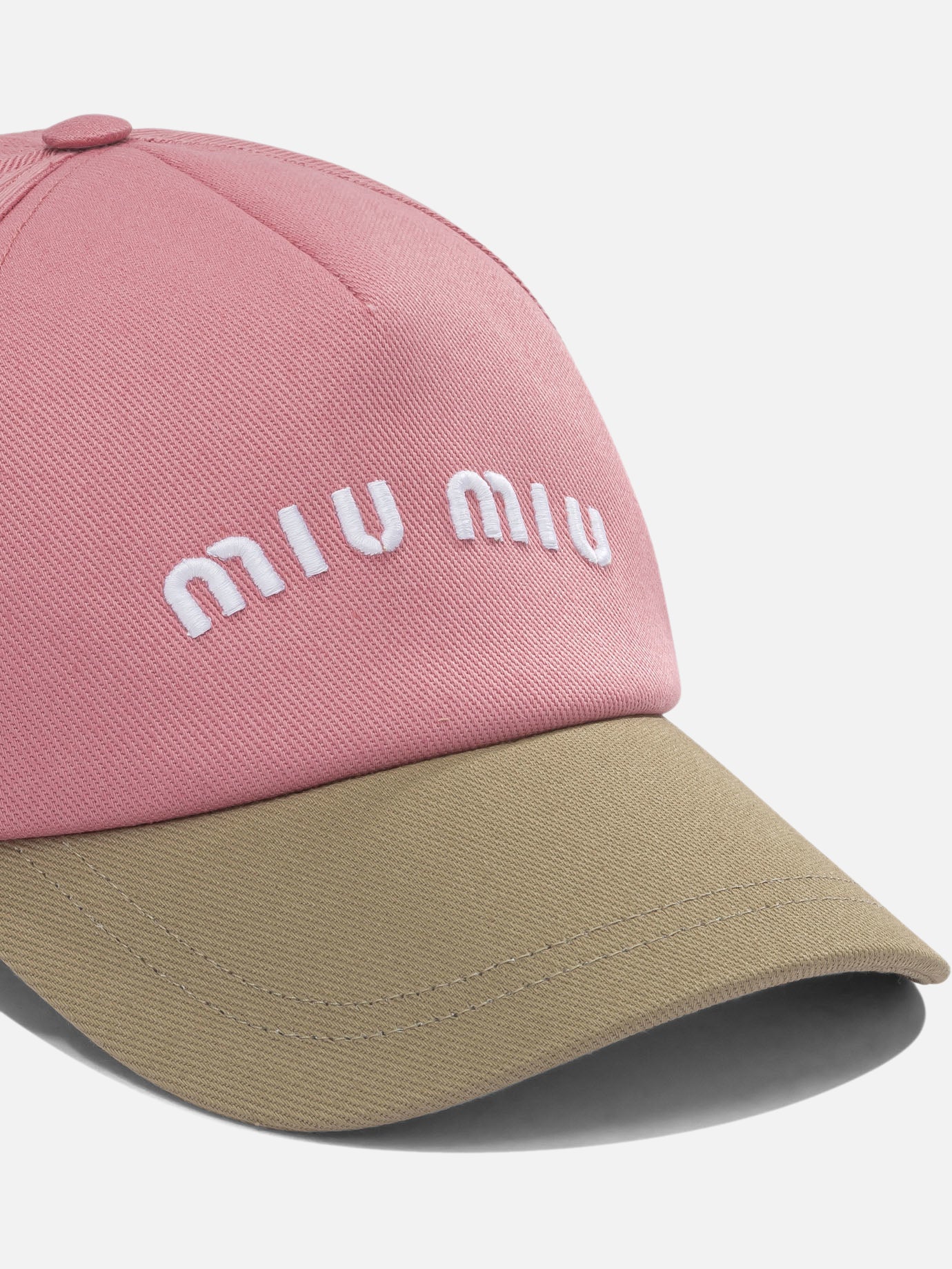 Cappelli da baseball 100% cotton Rosa - Miu Miu Donna | PDP | VIETTI Online Store | Zoom-Modal_4