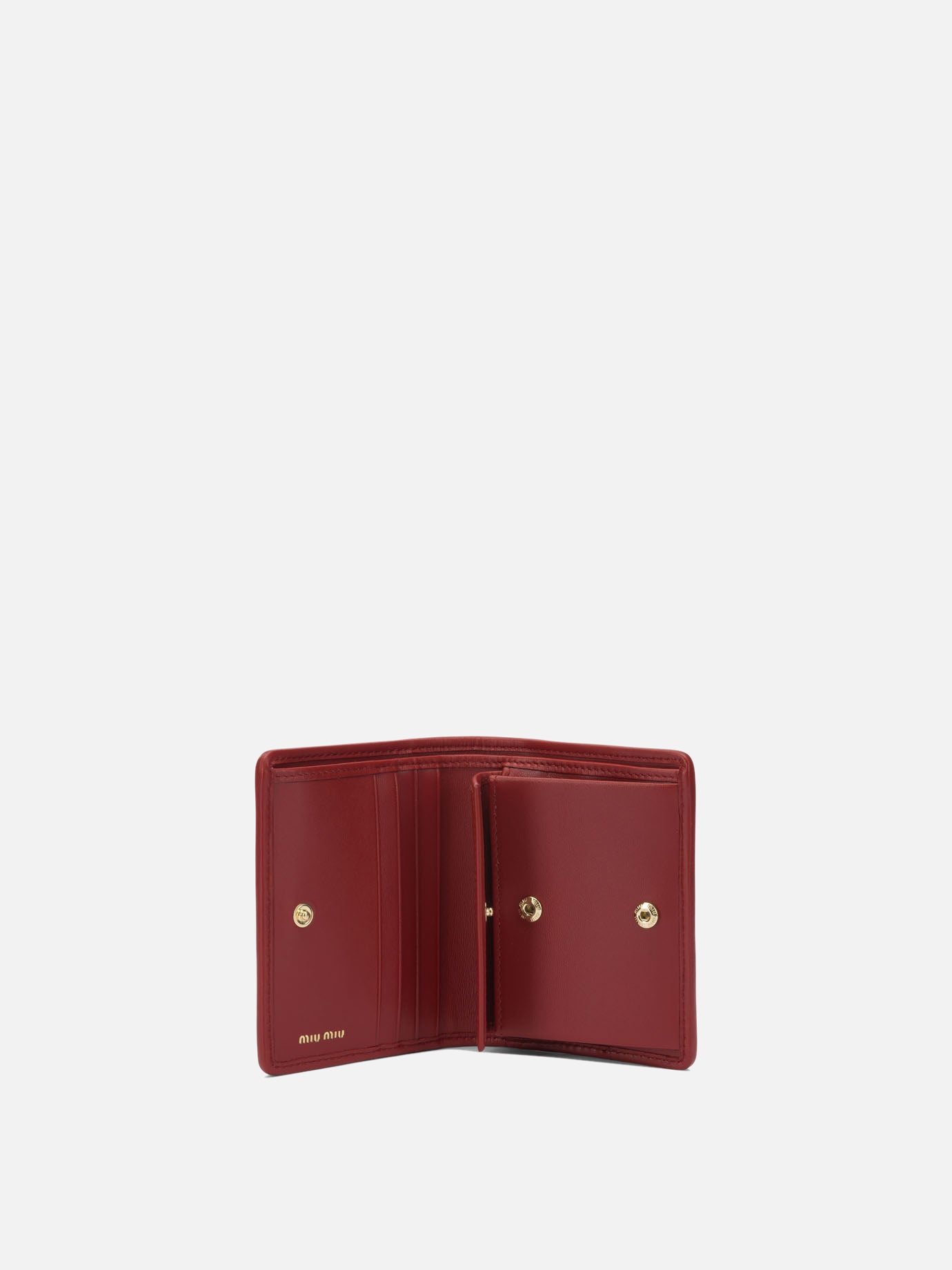 Wallets 100% lamb leather Red - Miu Miu Women | PDP | VIETTI Online Store | Zoom-Modal_5