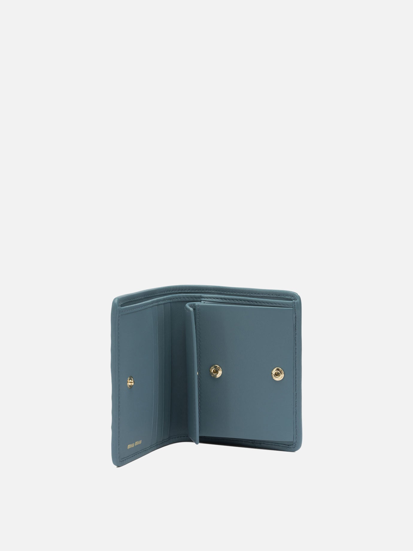 Wallets 100% lamb leather Blue - Miu Miu Women | PDP | VIETTI Online Store | Zoom-Modal_5
