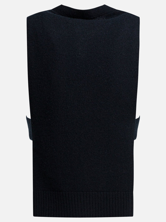 Vests Logo Blue - Miu Miu Women | PLP | VIETTI Online Store | 2