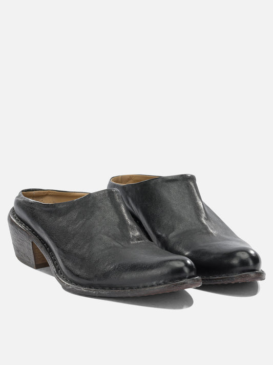 Mules 100% leather Black - Moma Women | PLP | VIETTI Online Store | 2