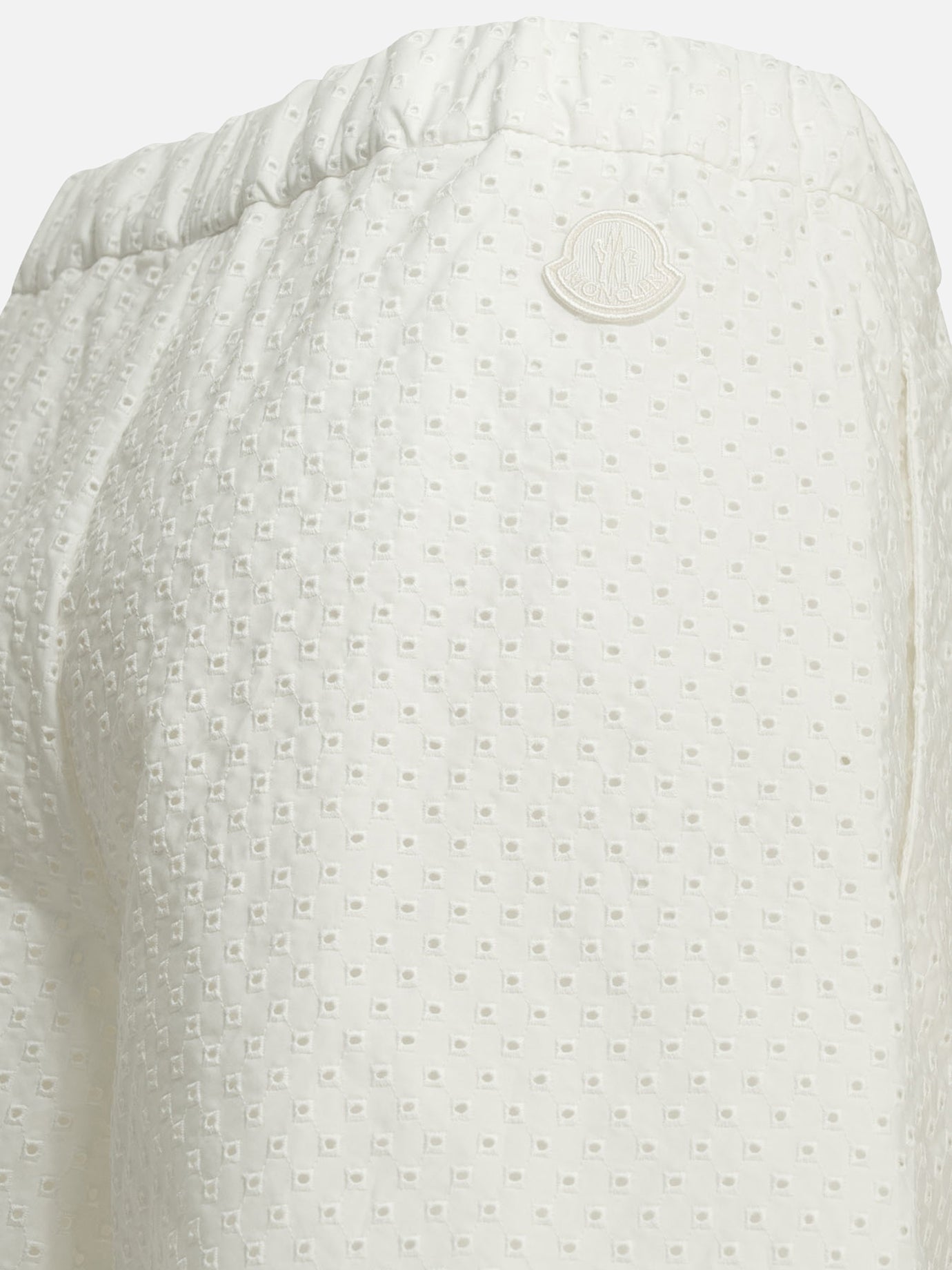 Drawstring shorts Logo White - Moncler Women | PDP | VIETTI Online Store | Zoom-Modal_4