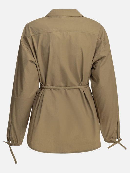 Casual shirts Logo Beige - Moncler Women | PLP | VIETTI Online Store | 2