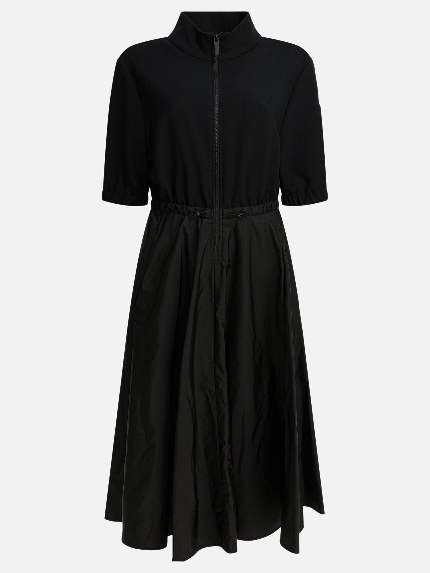 Moncler Sporty midi dress Black - Women | VIETTI Online Store Moncler Sporty midi dress Black - Women | VIETTI Online Store