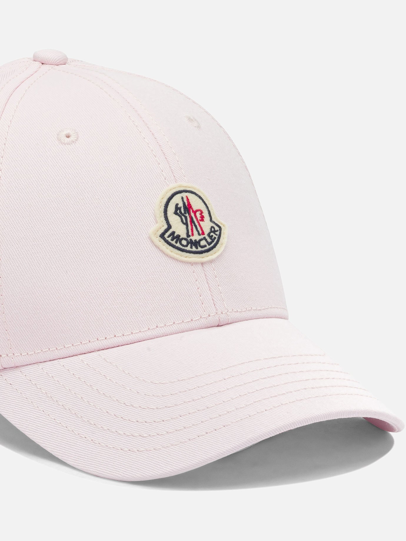 Baseball caps 100% cotton Pink - Moncler Women | PDP | VIETTI Online Store | Zoom-Modal_4