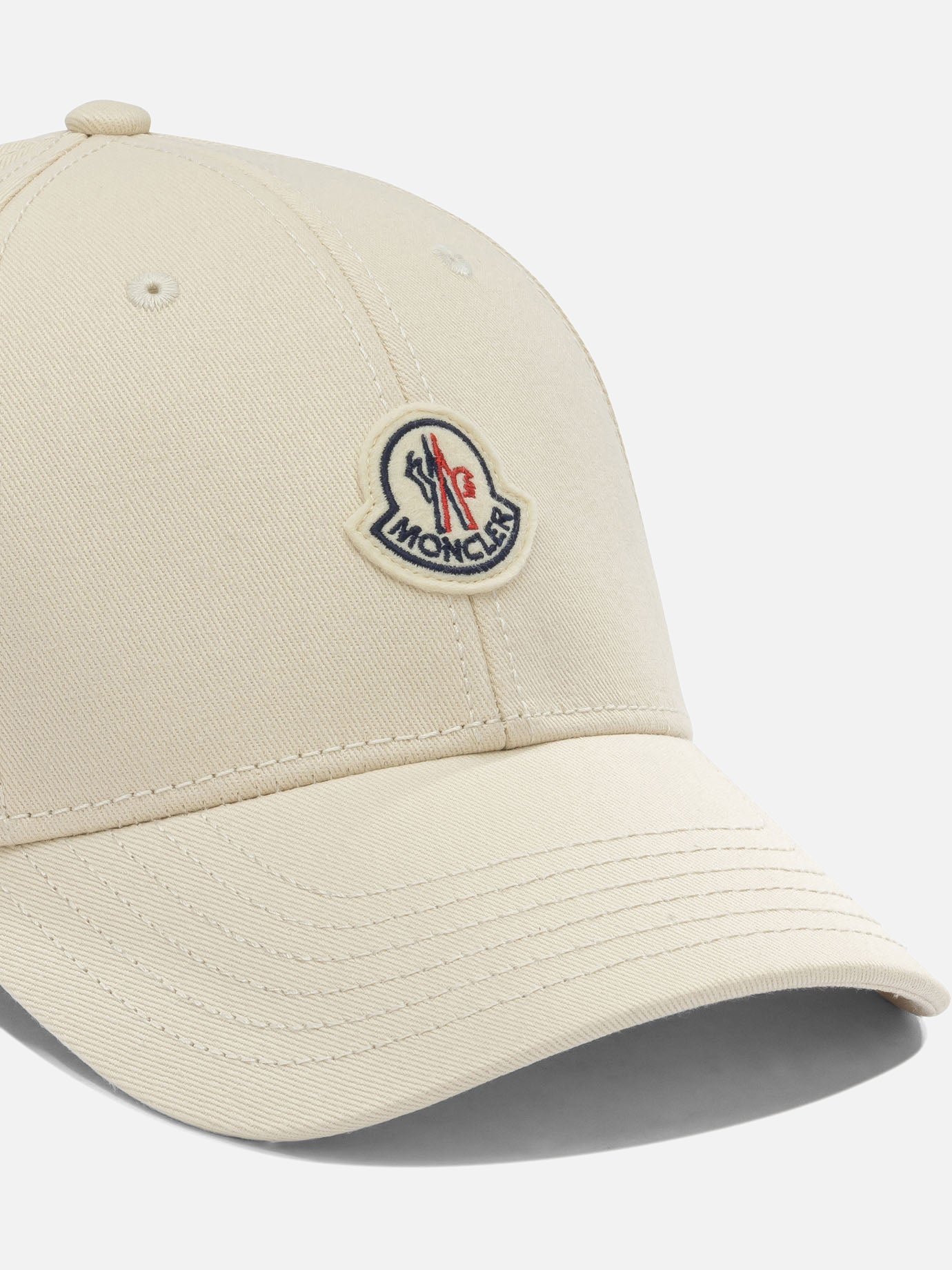 Baseball caps 100% cotton Beige - Moncler Women | PDP | VIETTI Online Store | Zoom-Modal_4