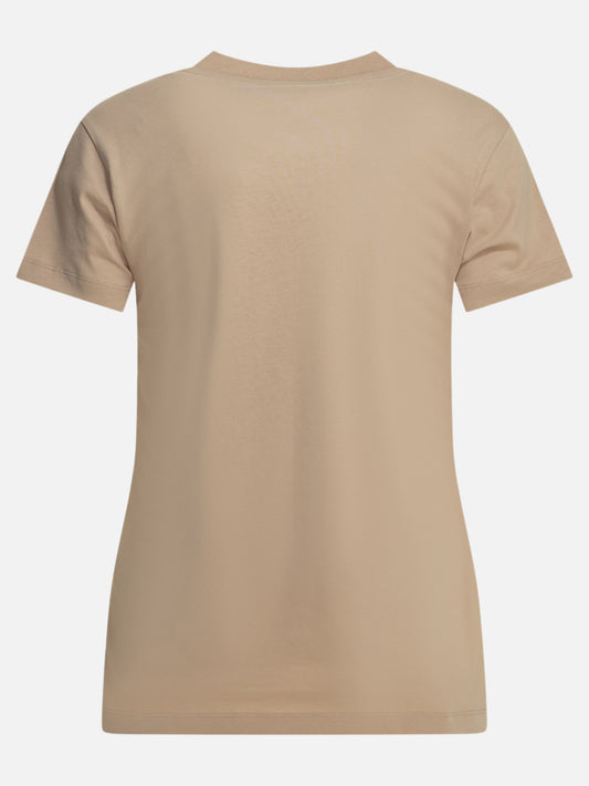 Crewneck t-shirts Logo Pink - Moncler Women | PLP | VIETTI Online Store | 2