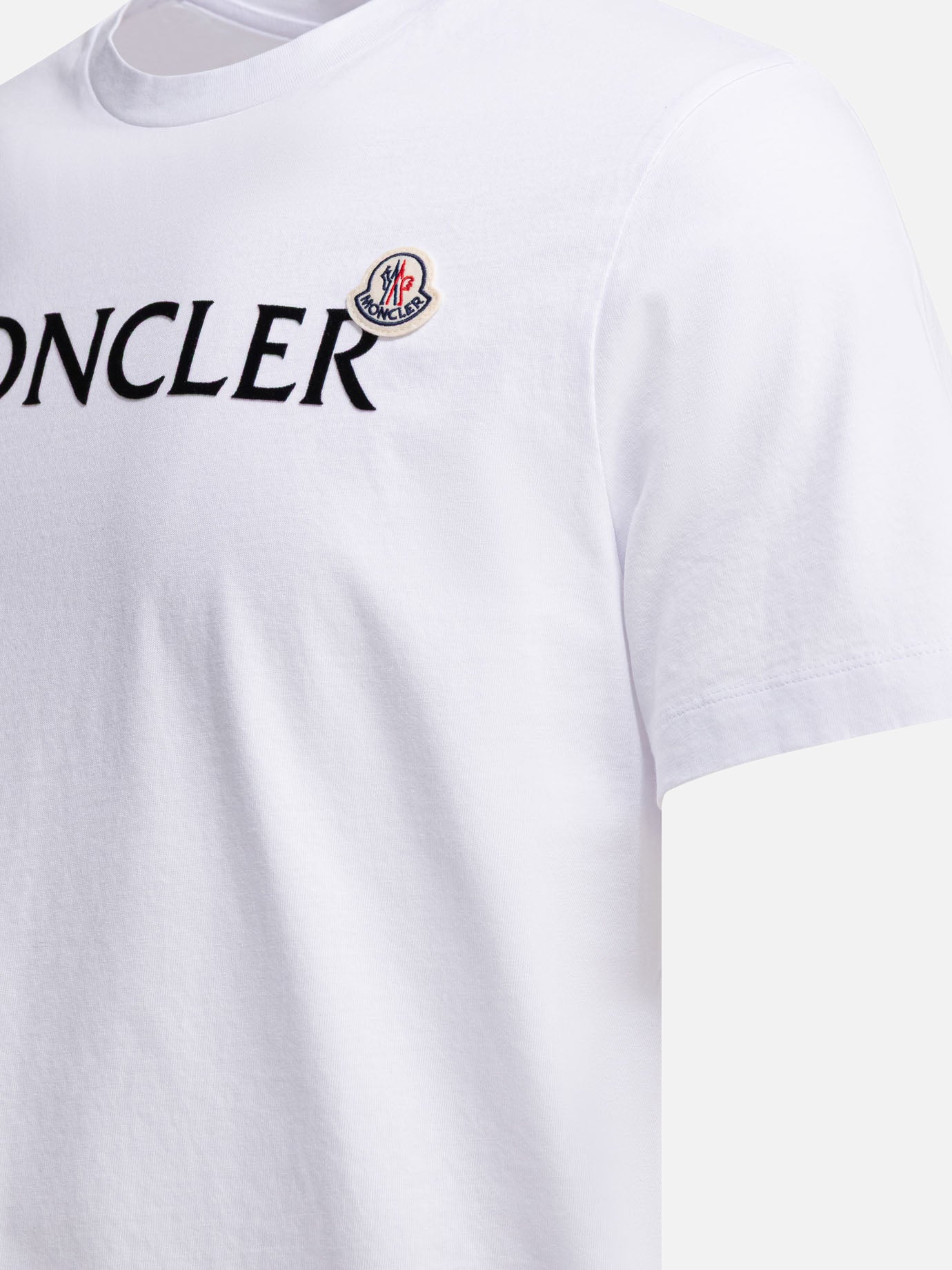 Crewneck t-shirts Logo White - Moncler Men | PDP | VIETTI Online Store | Zoom-Modal_4