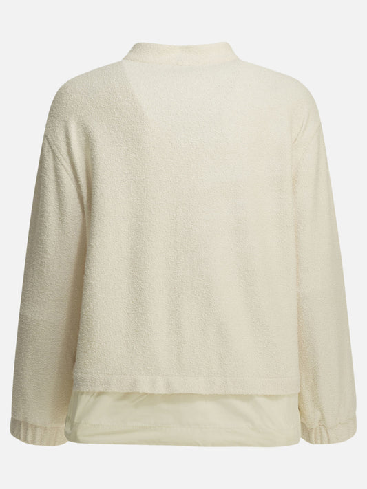 Bomber jackets Solid colour White - Moncler Women | PLP | VIETTI Online Store | 2