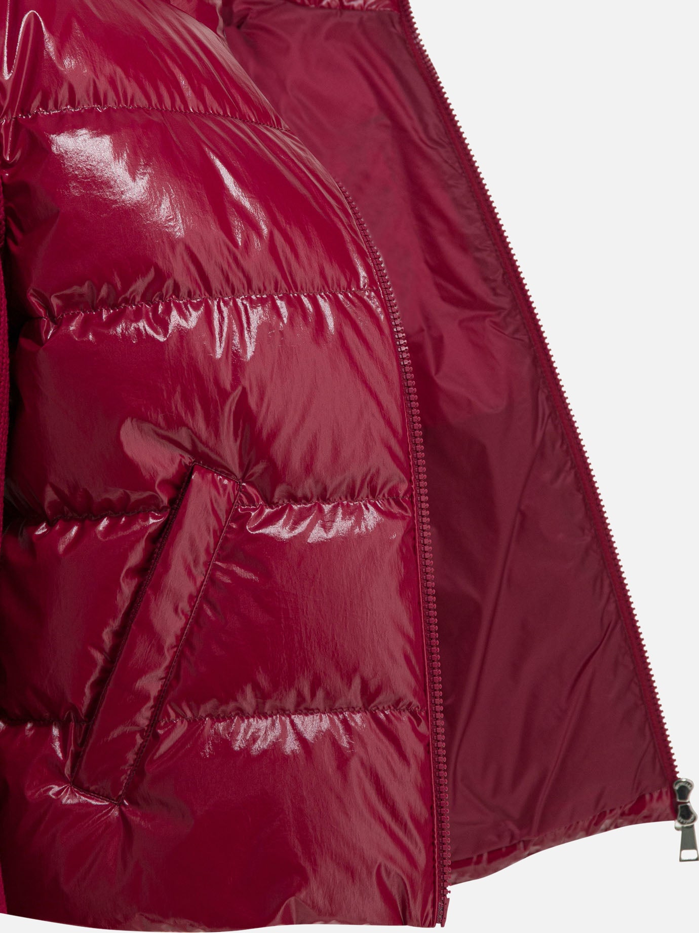 Down jackets Logo Fuchsia - Moncler Women | PDP | VIETTI Online Store | Zoom-Modal_4