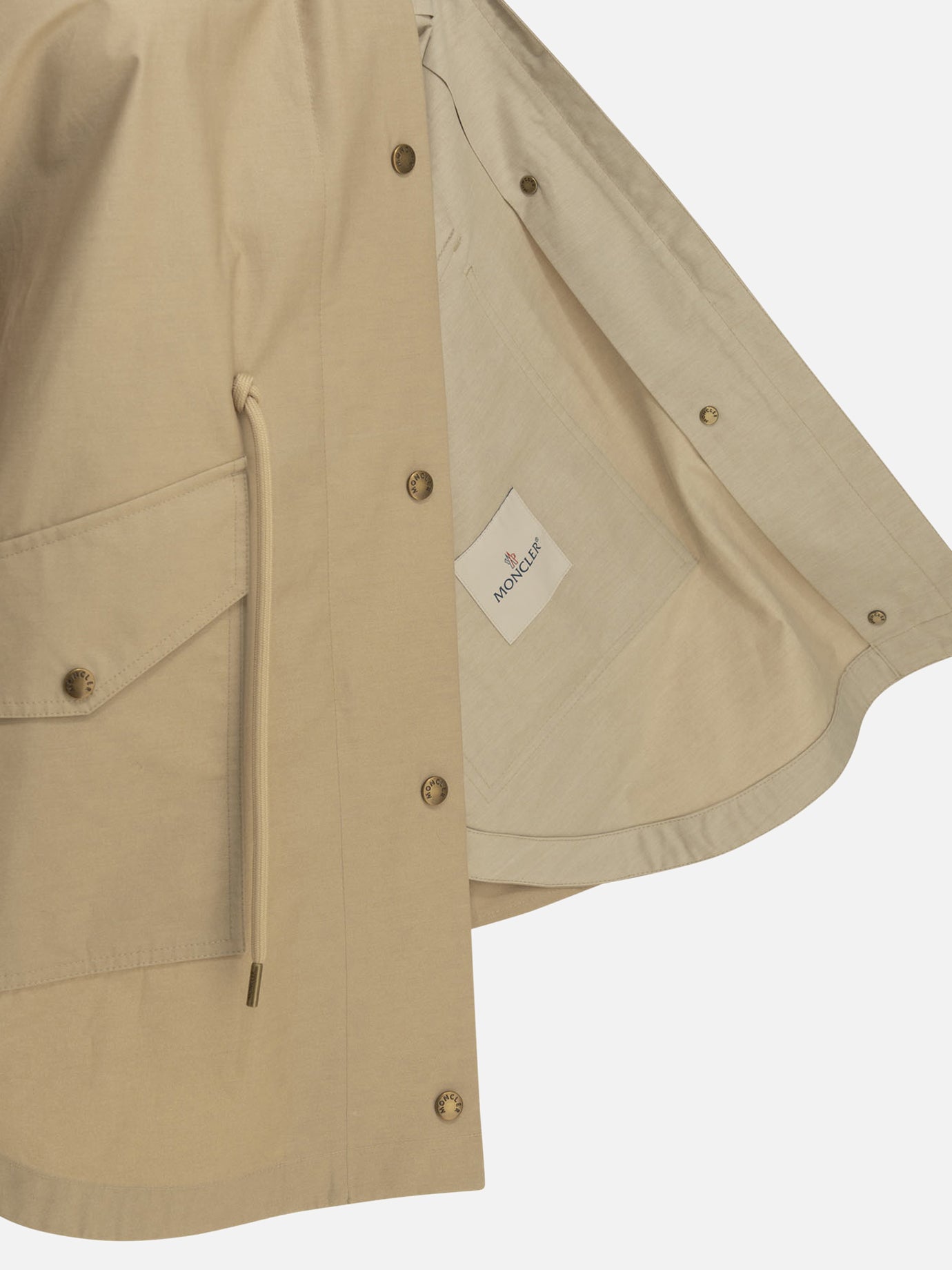 Parkas Logo Beige - Moncler Women | PDP | VIETTI Online Store | Zoom-Modal_4