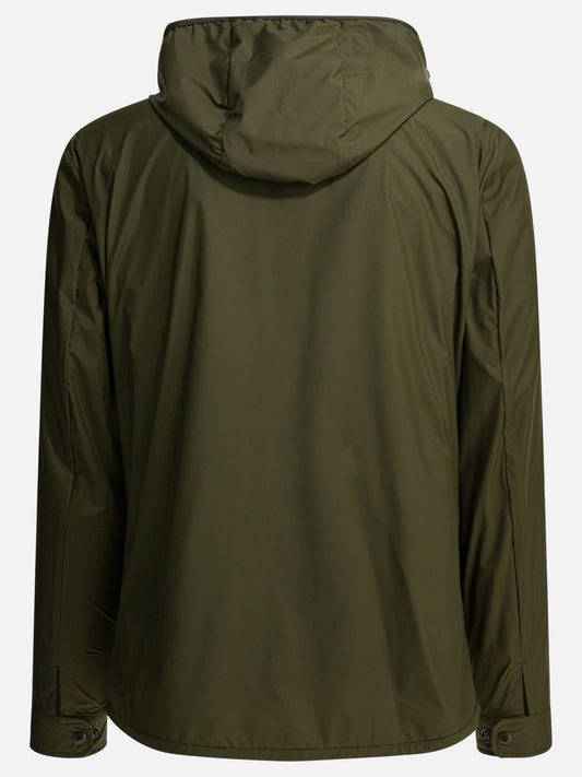 Raincoats & Trench coats Logo Green - Moncler Men | PLP | VIETTI Online Store | 2