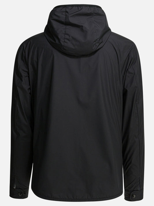 Raincoats & Trench coats Logo Black - Moncler Men | PLP | VIETTI Online Store | 2