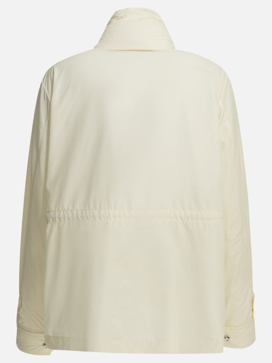 Quilted & Utility Jackets Logo White - Moncler Women | PLP | VIETTI Online Store | 2
