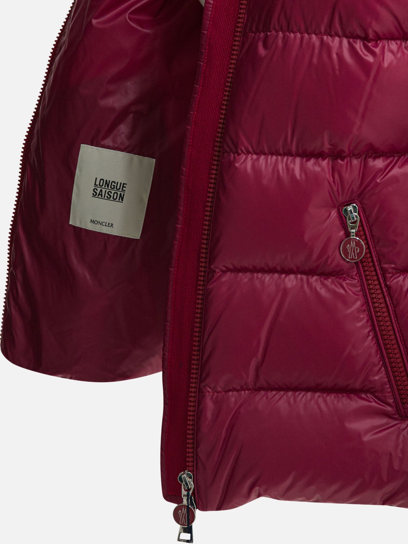 Down jackets Logo Fuchsia - Moncler Women | PDP | VIETTI Online Store | Zoom-Modal_3
