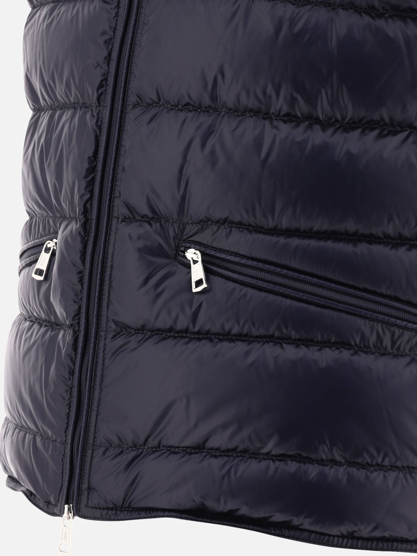 Vest jackets Logo Blue - Moncler Men | PDP | VIETTI Online Store | Zoom-Modal_4