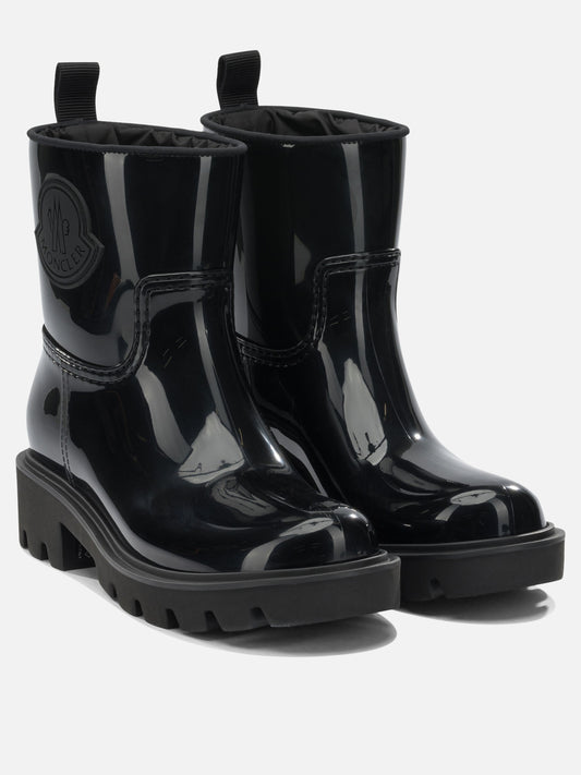 Rain boots 100% polyamide - 100% rubber Black - Moncler Women | PLP | VIETTI Online Store | 2