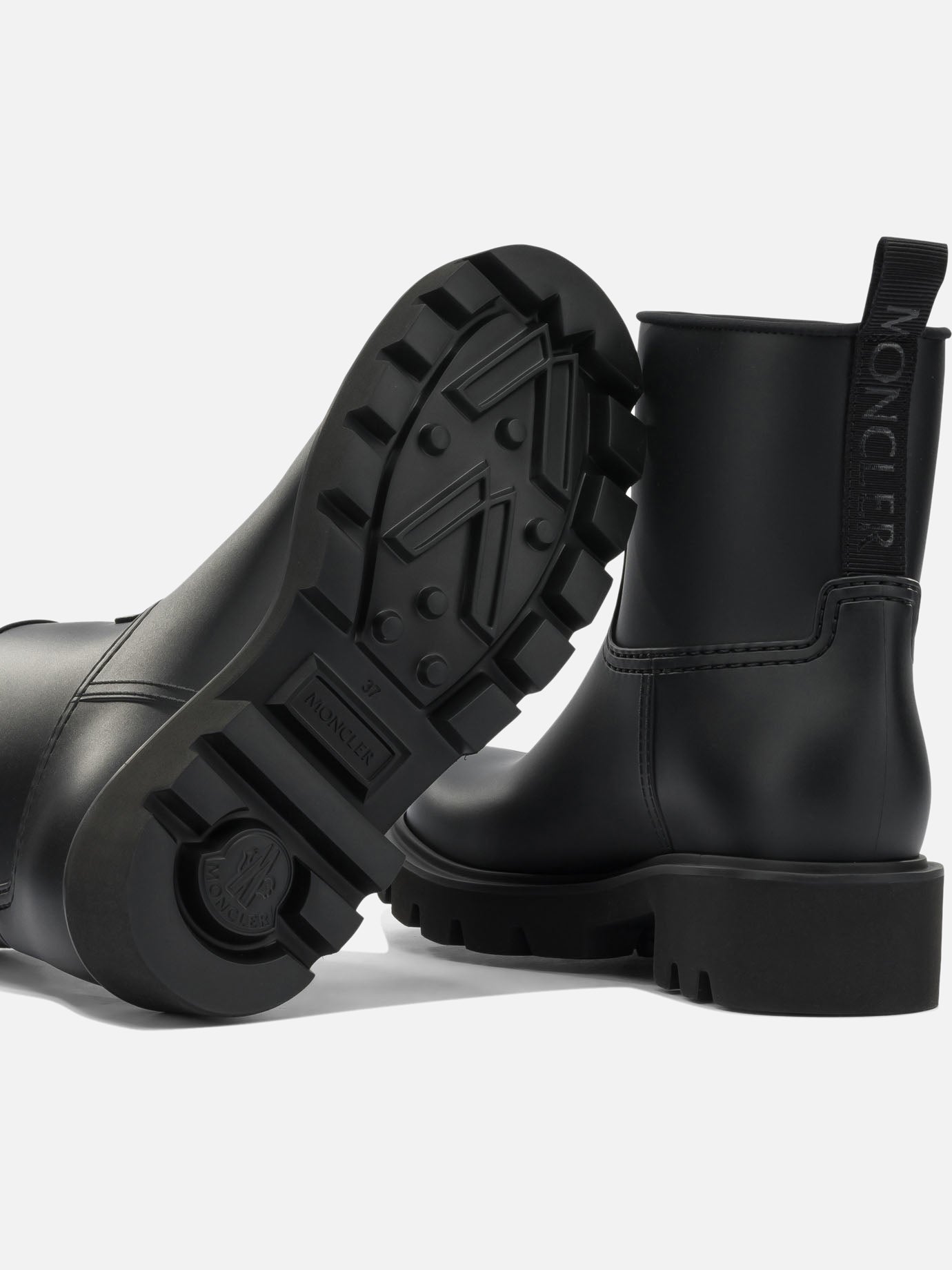 Knee-high 100% polyamide - 100% rubber Black - Moncler Women | PDP | VIETTI Online Store | Zoom-Modal_5