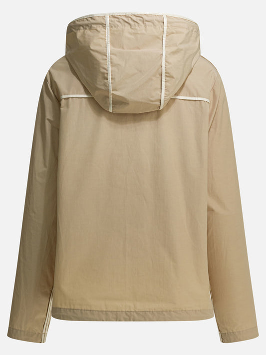 Giacche leggere & Trapuntate Logo Beige - Moncler Donna | PLP | VIETTI Online Store | 2