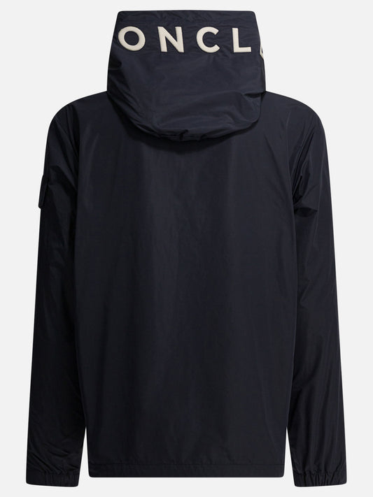 Raincoats & Trench coats Logo Blue - Moncler Men | PLP | VIETTI Online Store | 2