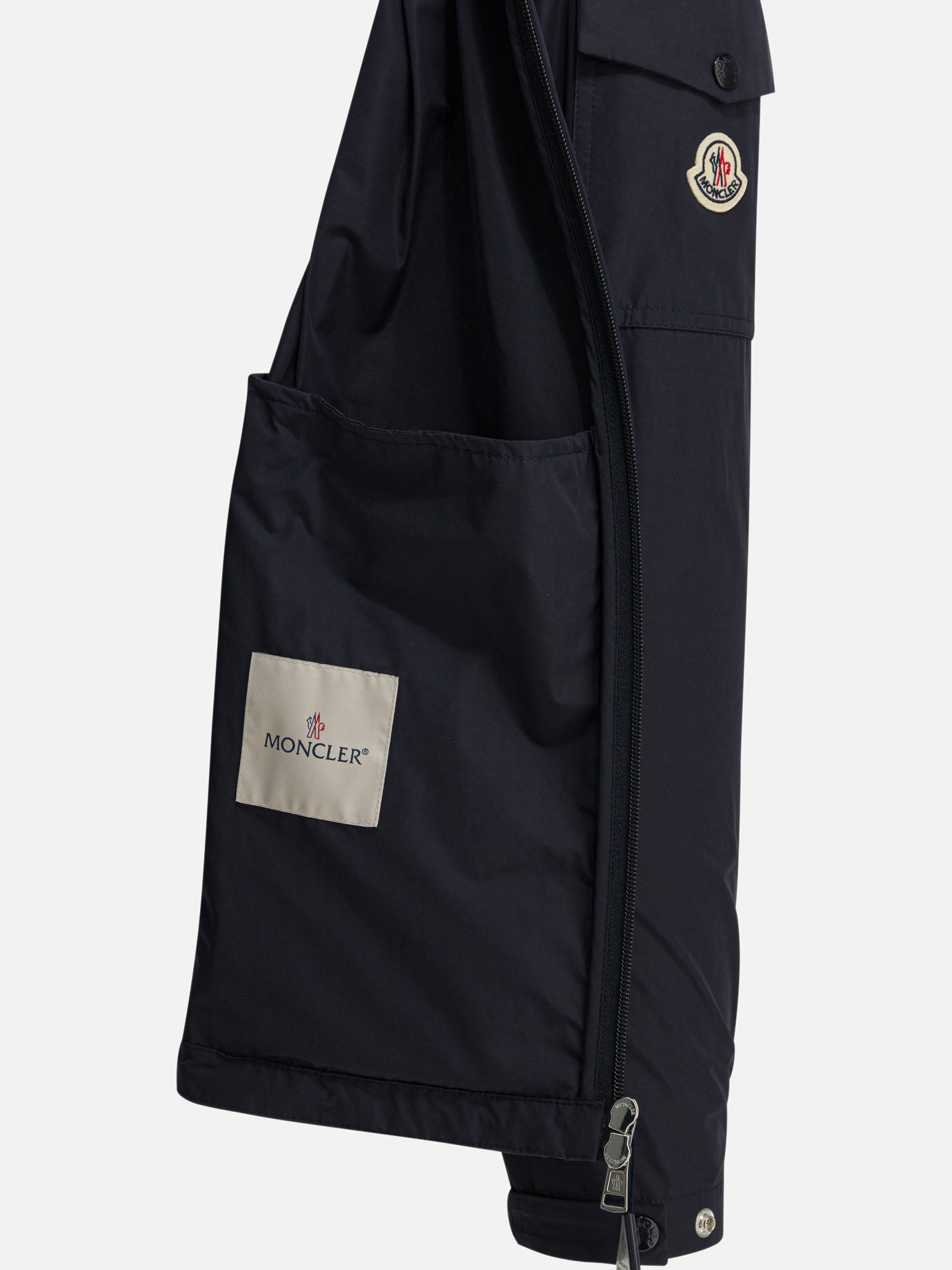 Raincoats & Trench coats Logo Blue - Moncler Men | PDP | VIETTI Online Store | Zoom-Modal_4